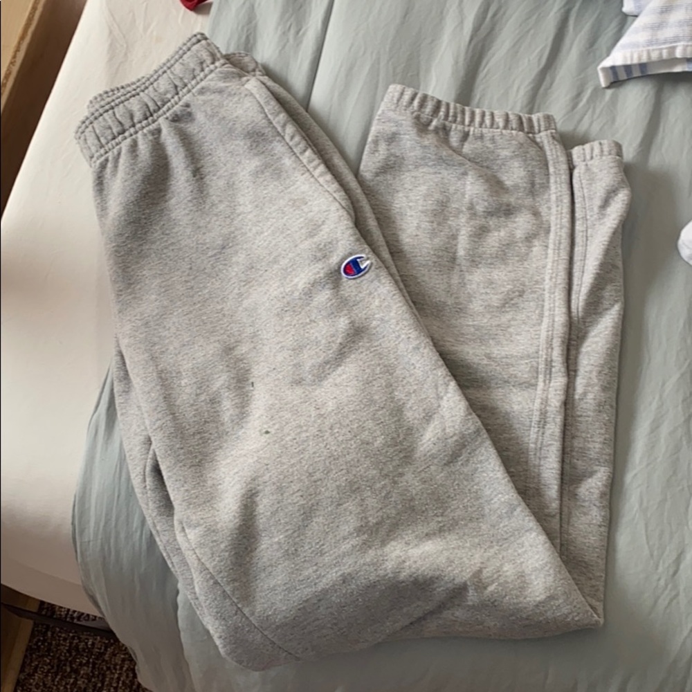 grey champion sweatpants
